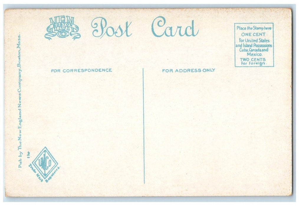 1910 Tivoli Dancing Pavilion Exterior Carriage Oak Bluffs Massachusetts Postcard