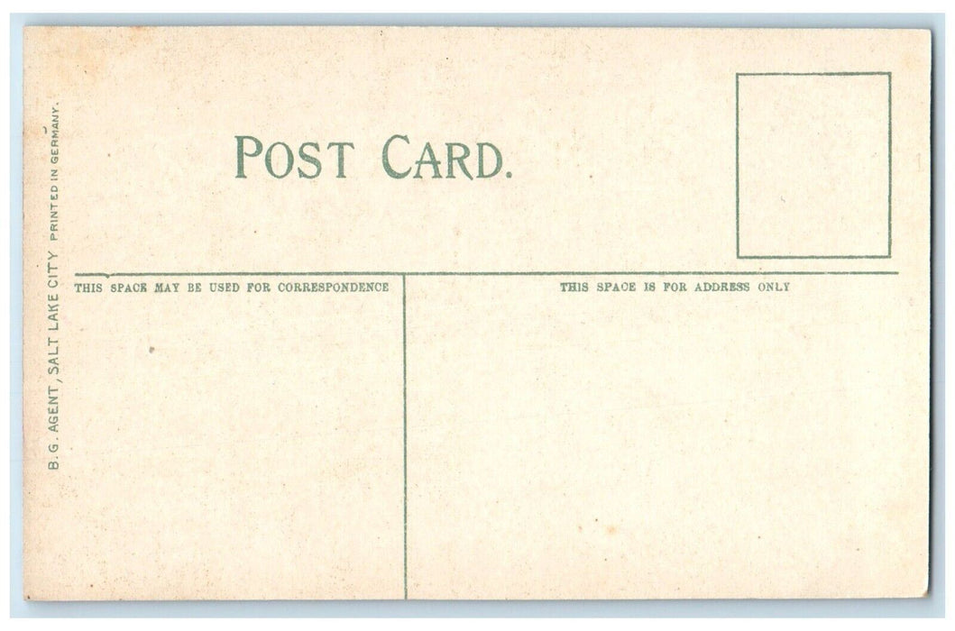 c1910's View Of Lake Lillian Wasatch Mountains Utah UT Antique Postcard