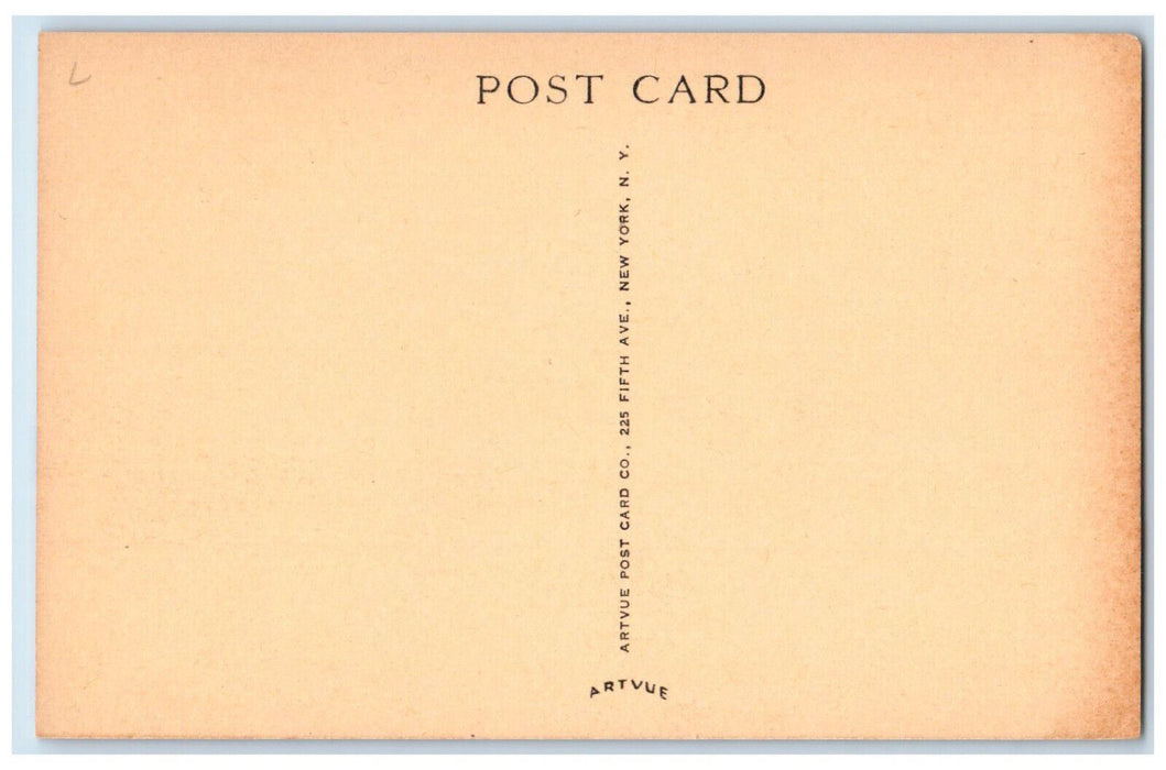 c1940's Sky Lodge from Archery Court Moose River Maine ME Artvue Postcard