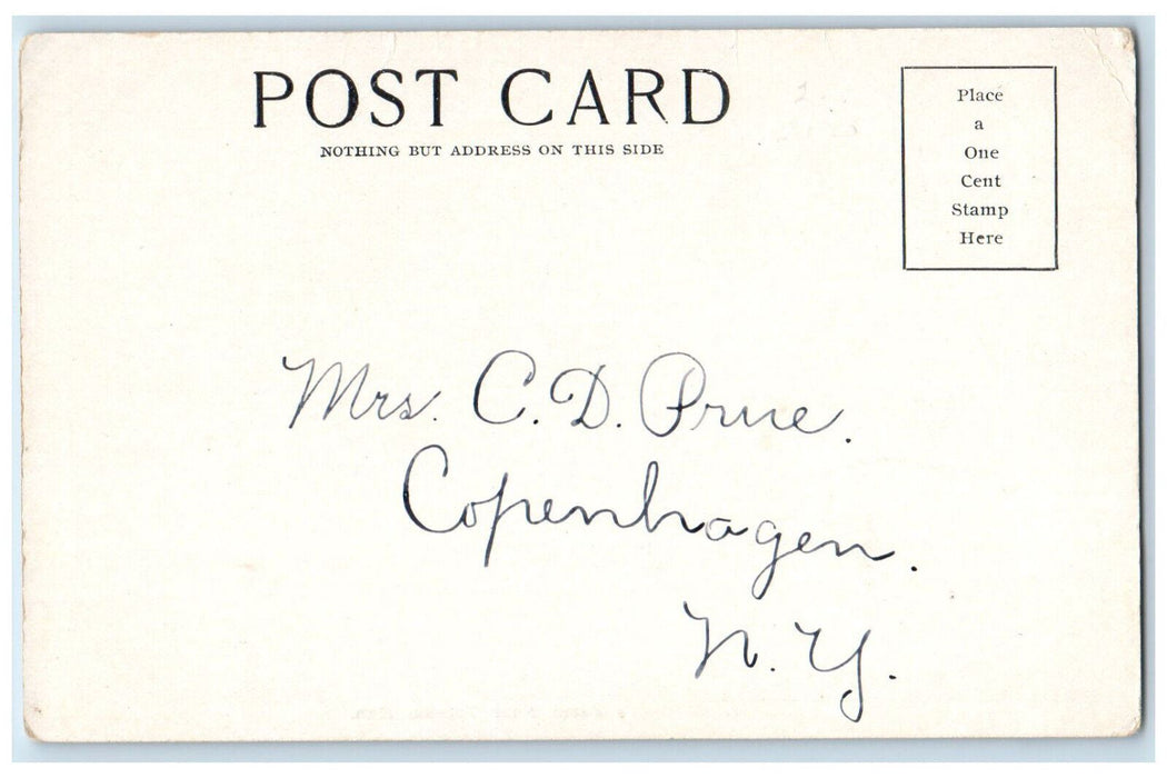 c1940's C.W. Merriam's Farm Near Topeka Kansas KS Vintage Posted Postcard