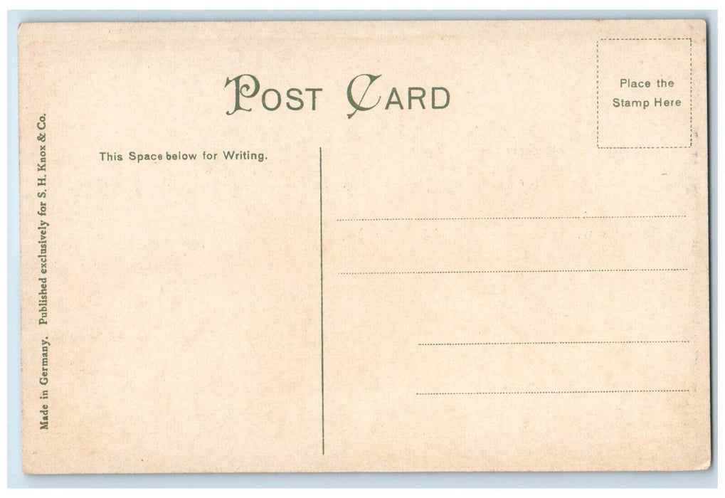c1910's Immaculate Conception Church Lowell Massachusetts MA Antique Postcard