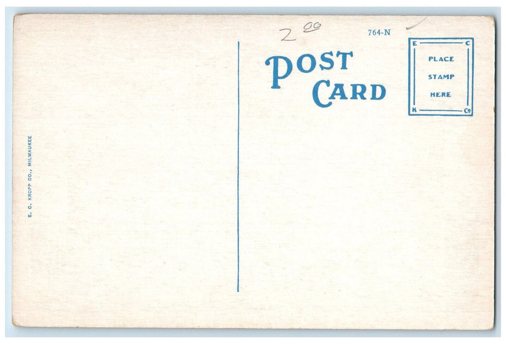 Maire Hotel Building Exterior Scene Bartlesville Oklahoma OK Antique Postcard