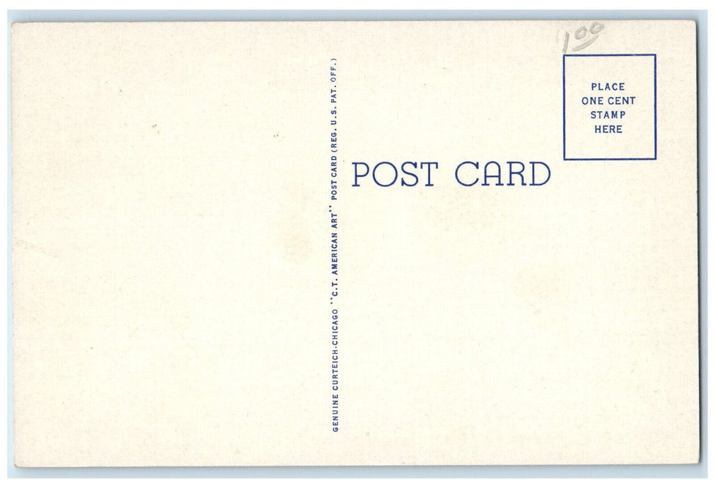 Continental And Cities Service Refineries Ponca City Oklahoma OK Postcard