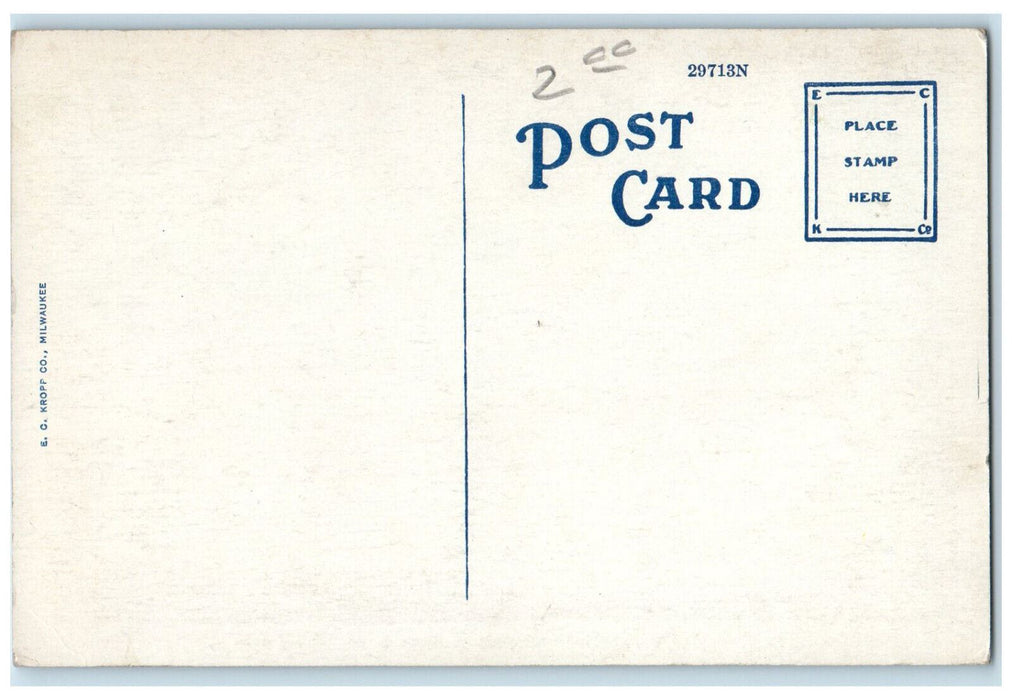 The New Sky Line Buildings Hotel Corona Scene Tulsa Oklahoma OK Antique Postcard