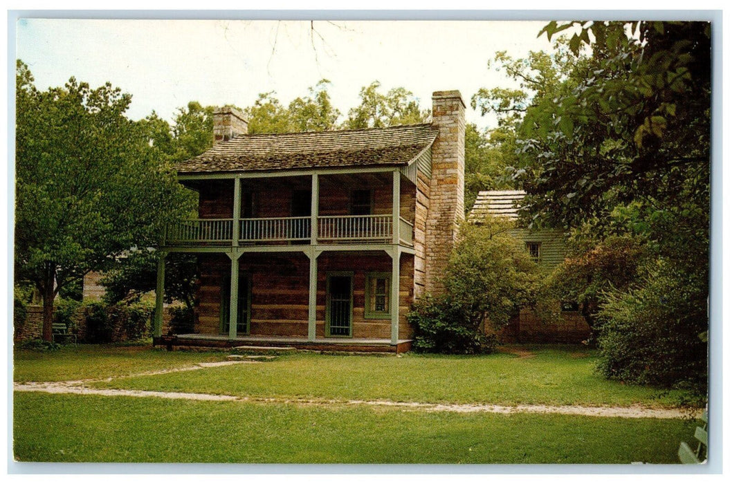 Pioneer Village Scene Spring Mill State Park Mitchell Indiana IN Postcard