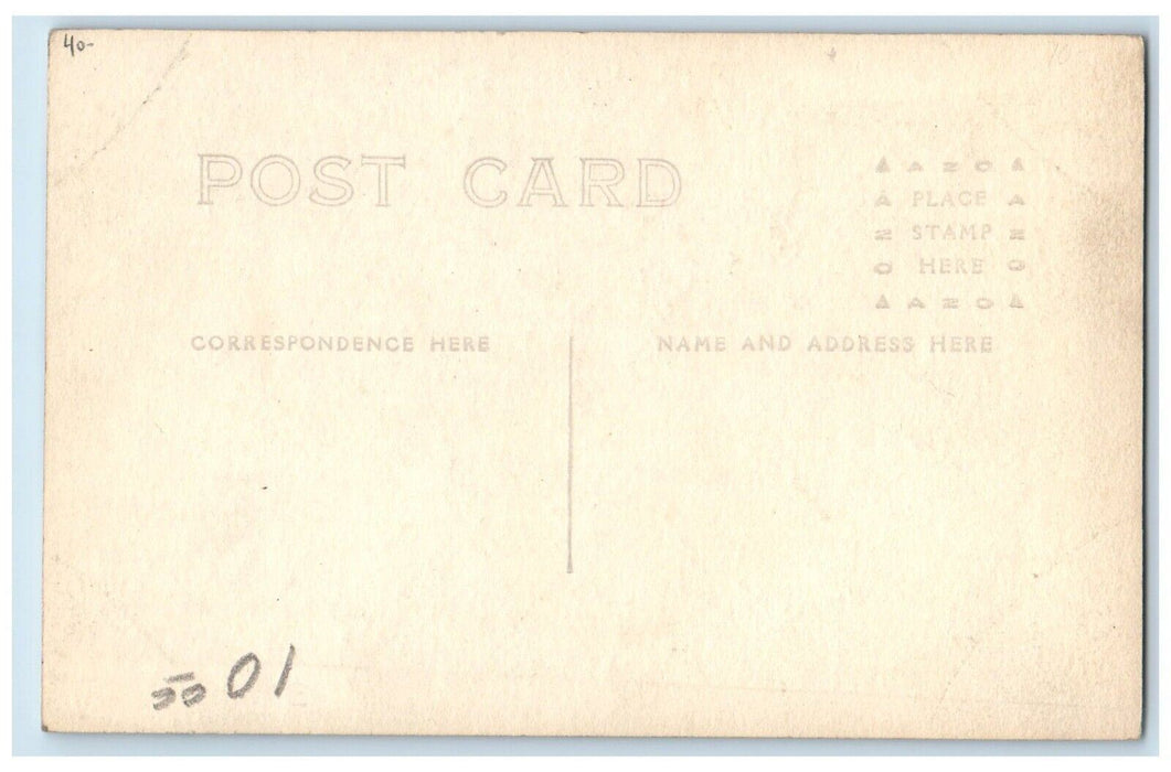 c1910's Grammar School Ebenezer New York NY RPPC Photo Unposted Antique Postcard