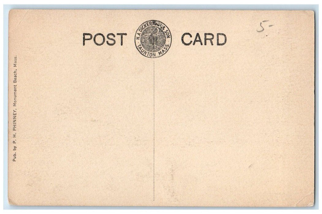 c1910's The Norcross House Monument Beach Massachusetts MA Antique Postcard