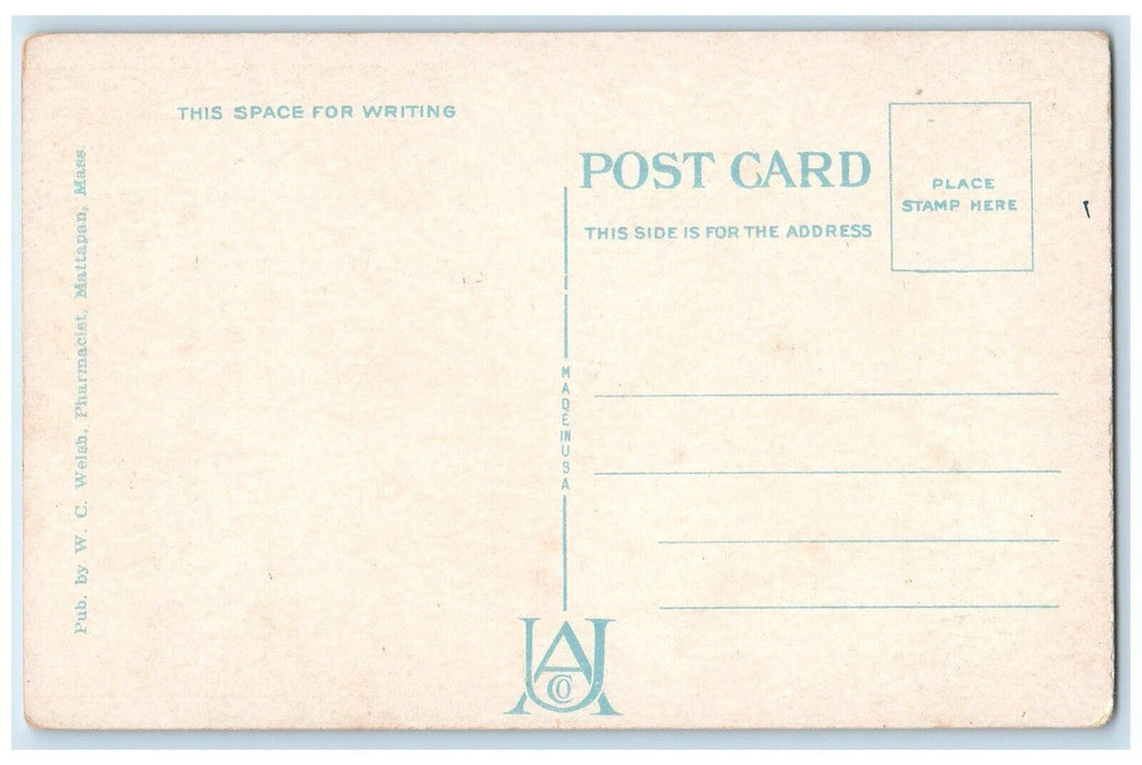 Saint Angela's Roman Catholic Chruch Mattapan Massachusetts MA Vintage Postcard