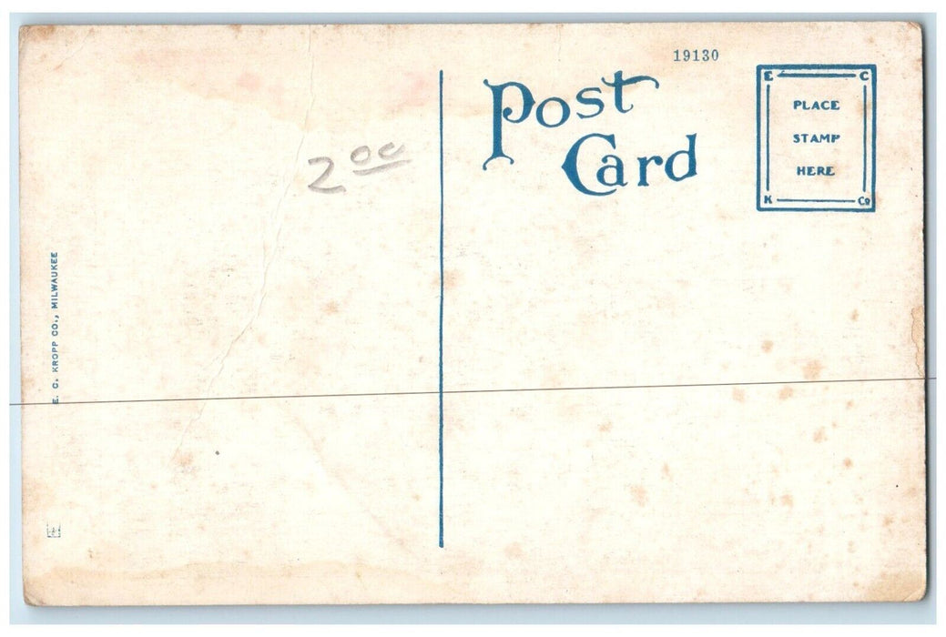 c1920 Hotel Winona Exterior Building Classic Cars Winona Minnesota MN Postcard