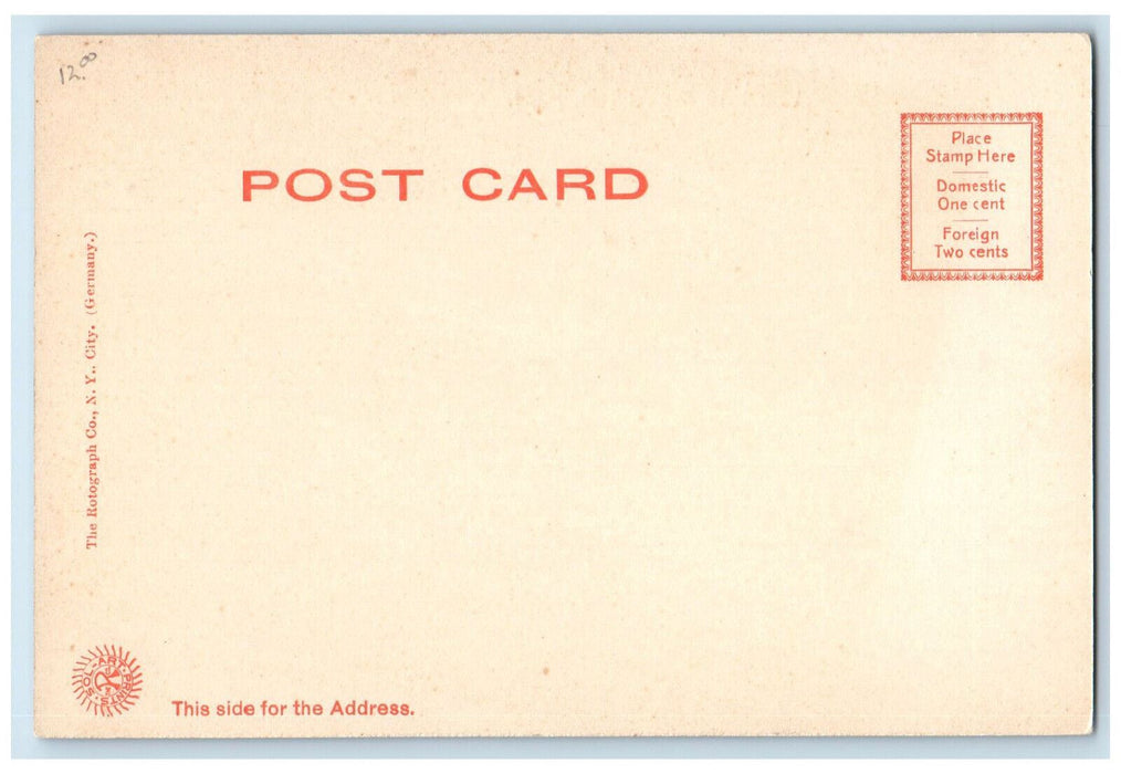 Ve Olde Toll Bridge Built 1816 Springfield Massachusetts MA Rotograph Postcard