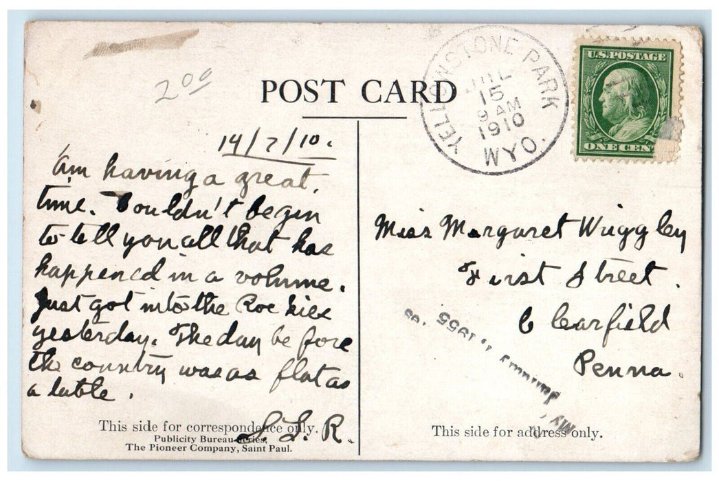 c1910 Saint Paul New $1,000,000 Hotel Exterior Building Road Minnesota Postcard
