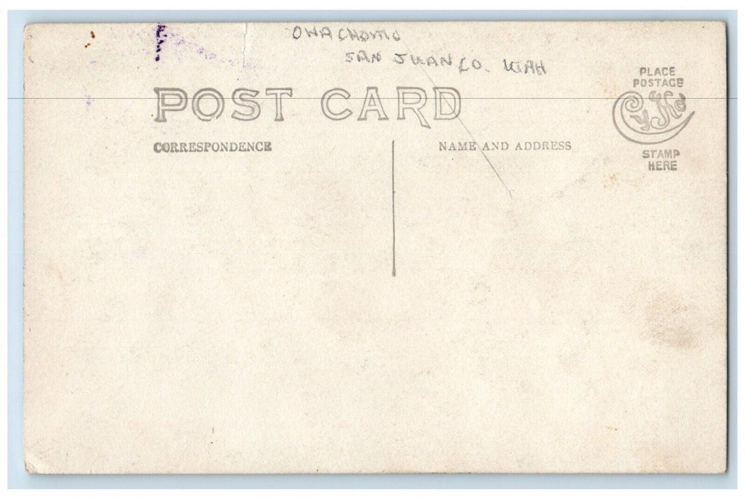 c1910s Edwin Natural Bridge Owachomo San Juan Co. Utah UT RPPC Photo Postcard