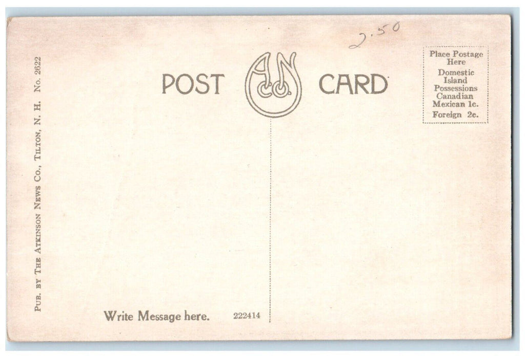 c1910 Emerald Pool Ossipee Mt Park Lake Winnipesaukee New Hampshire NH Postcard