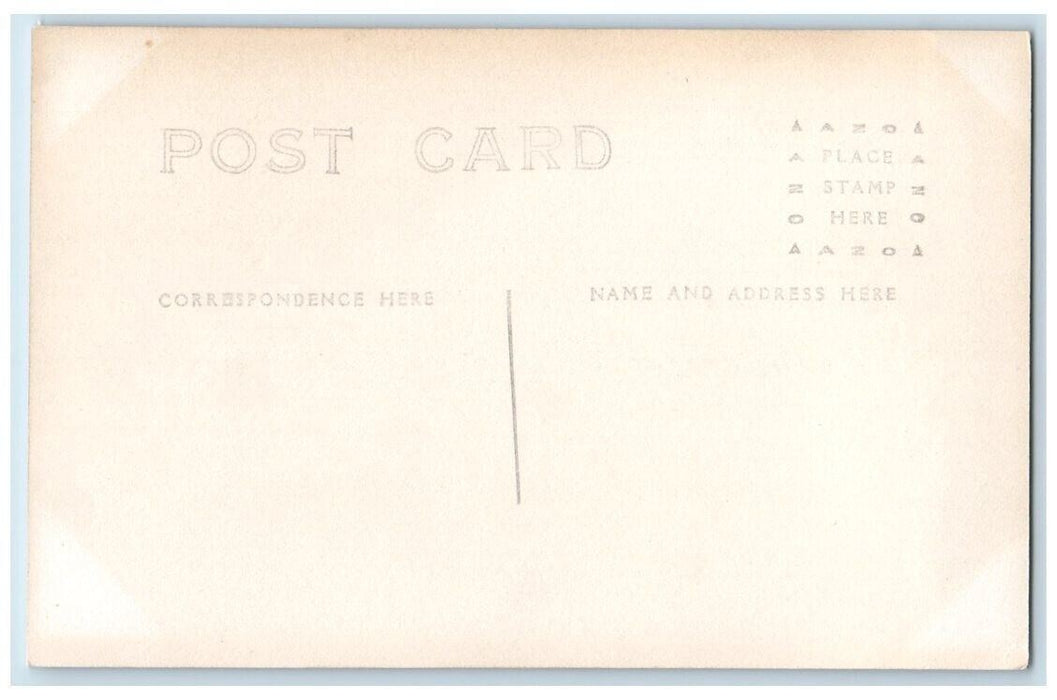 1913 USS Battleship New Jersey US Navy Military RPPC Photo Unposted Postcard