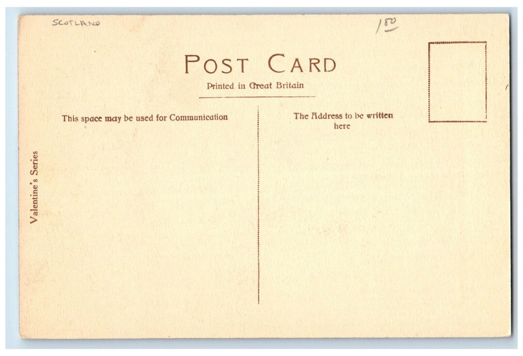 c1910 The Twa Bridgs Ayr Scotland Valentine's Series Unposted Postcard