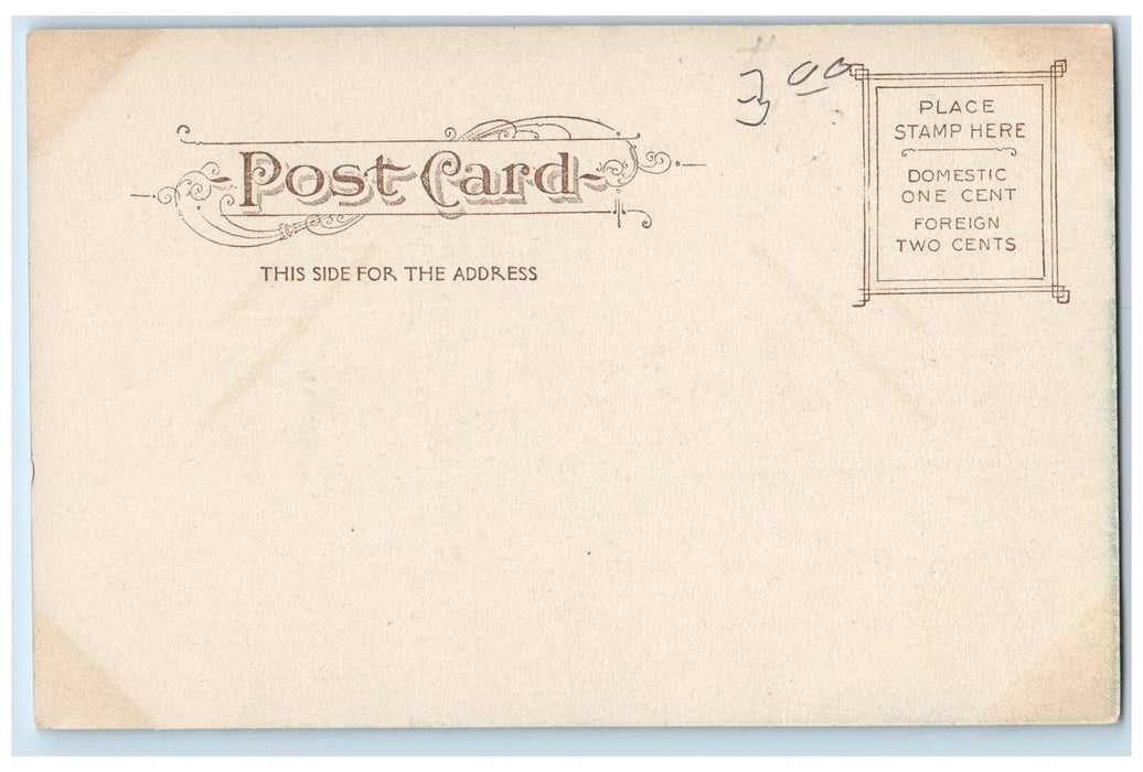 c1905 YMCA Building Pharmacy Store Railway Street Corner Plainfield NJ Postcard