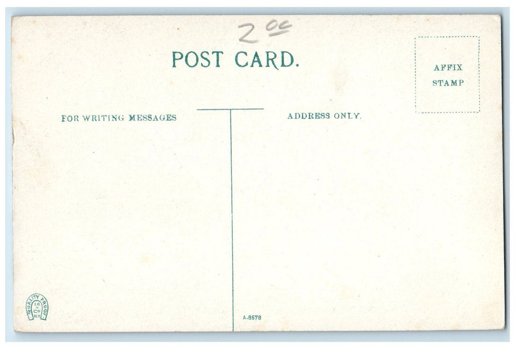 c1950's Marlborough Blenheim Hotel Building Restaurant Atlantic City NJ Postcard