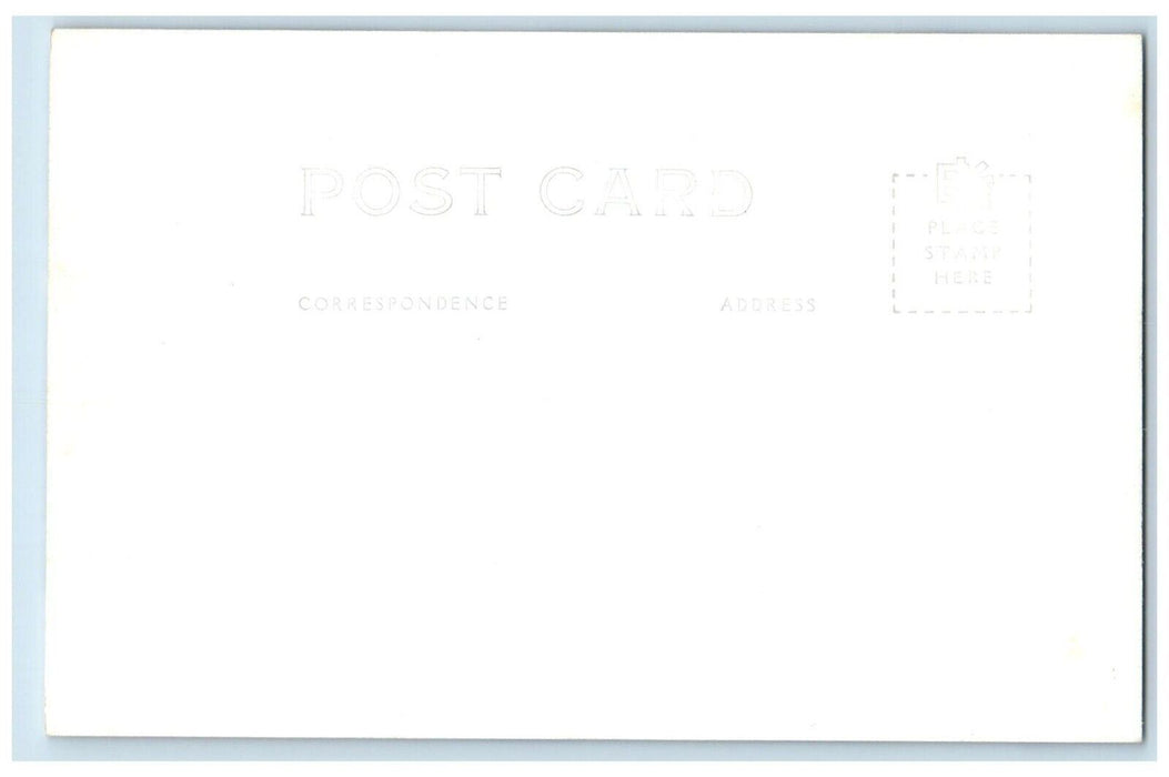 c1940's Powell St Cable Car Bank Of America San Francisco CA RPPC Photo Postcard
