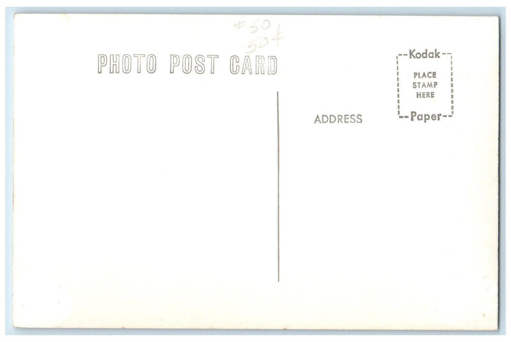 c1950's U.S. Highway 180 & 62 Salt Flats Texas TX RPPC Photo Postcard