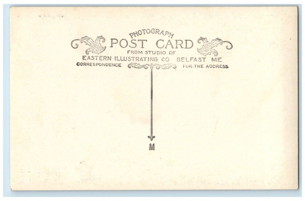 c1910's All Hours Lunch Restaurant Ice Cream Marlboro NH RPPC Photo Postcard