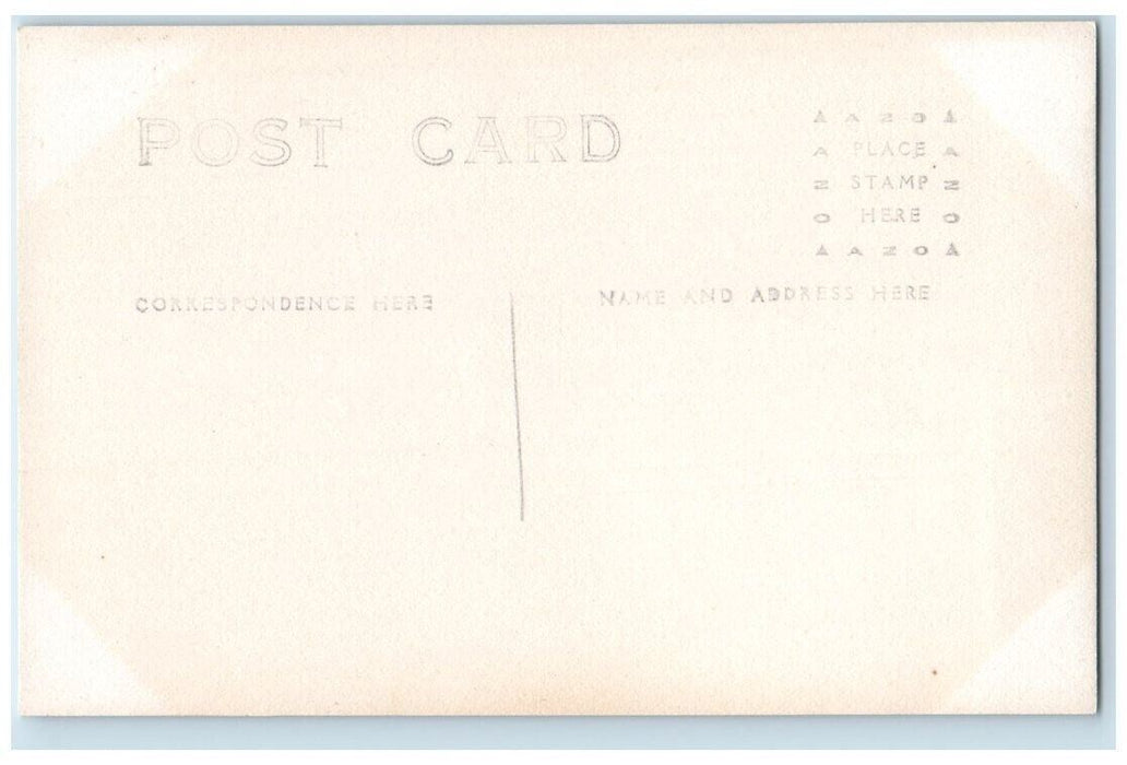 c1910's Sailboat Schooner View New London CT RPPC Photo Unposted Postcard