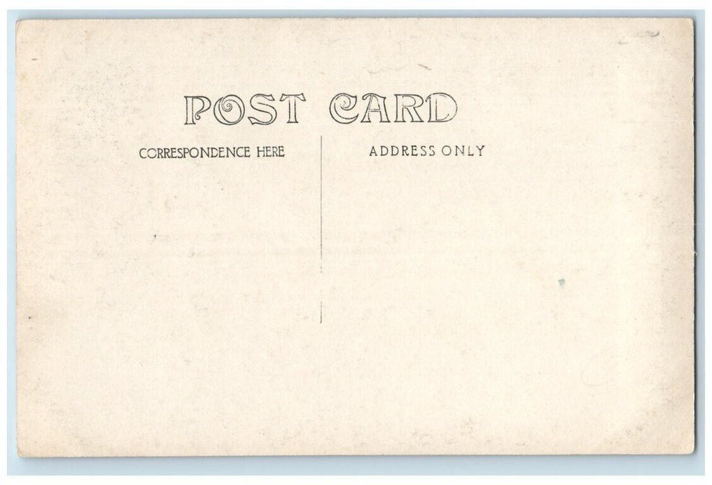 c1910's Armory & Street View Everett Massachusetts MA RPPC Photo Postcard