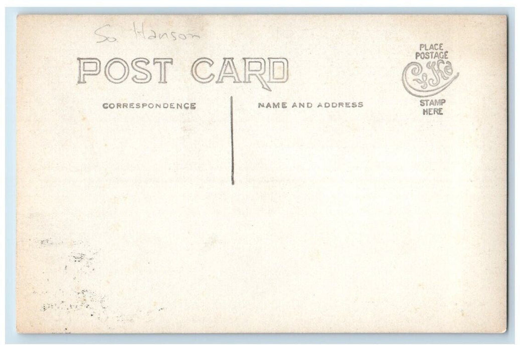 c1910's Garden Rest South Hanson Massachusetts MA RPPC Photo Unposted Postcard