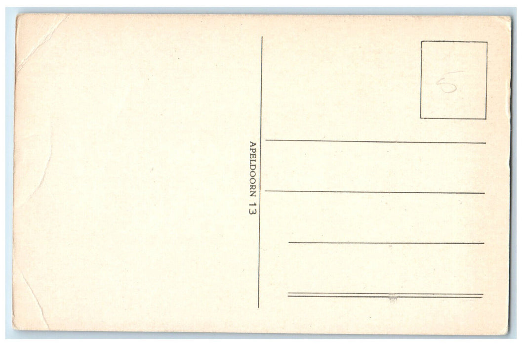 c1940's St. Liduina Hospital Arnhemseweg Apeldoorn Netherlands Postcard