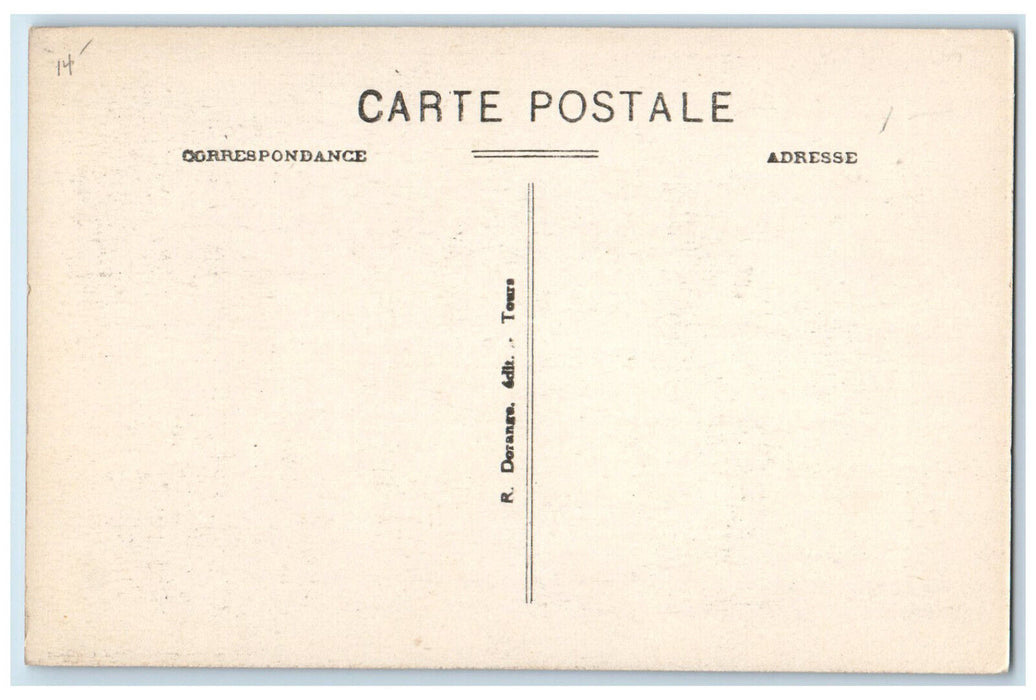 c1910 Ghateau De Blois Facade Francois Le Cygne Claude De France Postcard