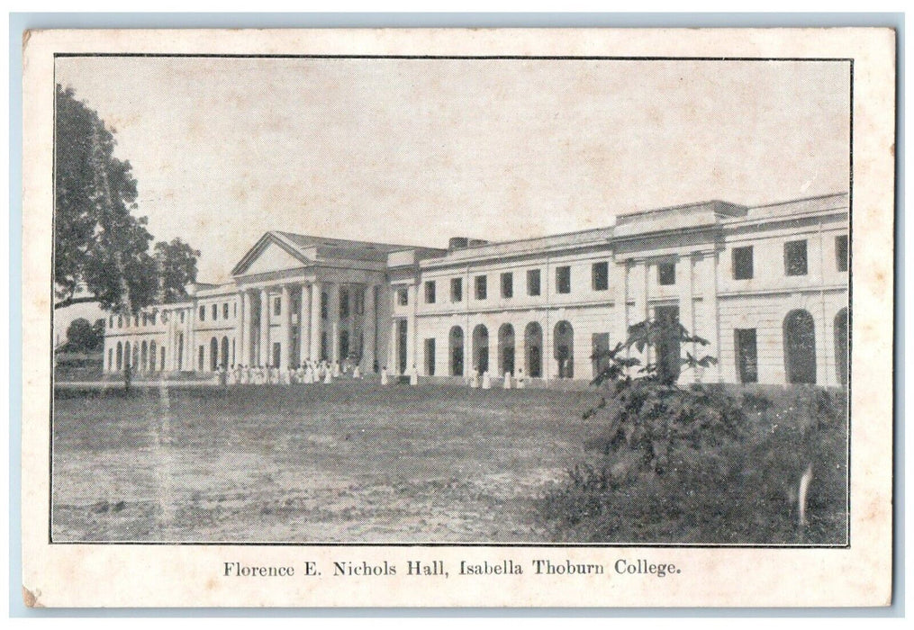 Florence E. Nichols Hall Isabella Thoburn College Campus Lucknow India Postcard