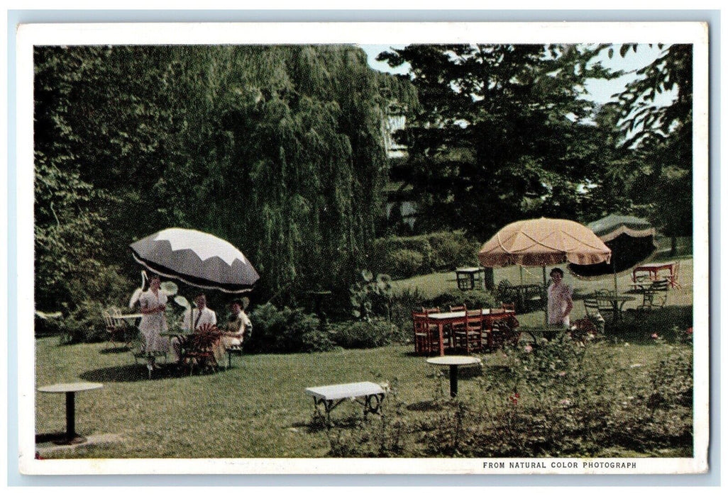 c1960 Gardens Mrs K's Toll House Tavern Silver Springs Maryland Vintage Postcard