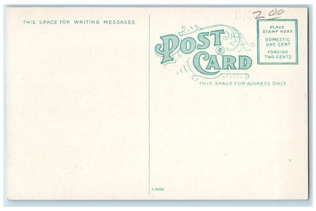 c1910 New High School Building Erected 1911 Rochester Minnesota Vintage Postcard