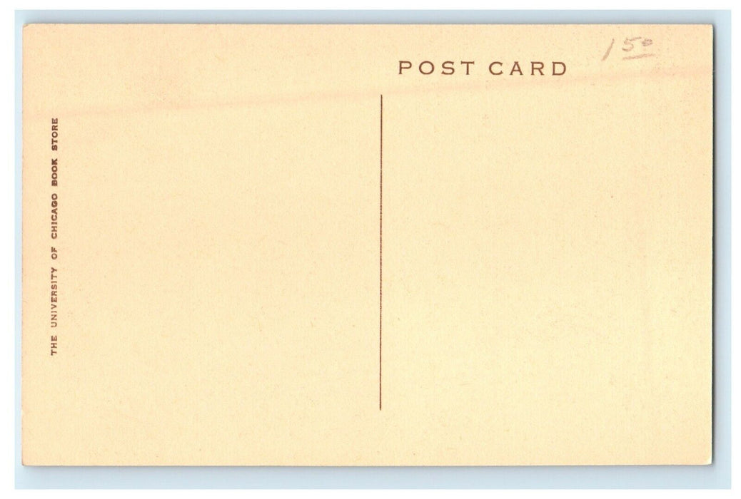 c1940's Swift Hall The University Of Chicago Illinois IL, Bond Chapel Postcard