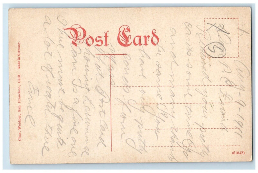 The Hitchcock Military Academy San Rafael Marin County California CA Postcard