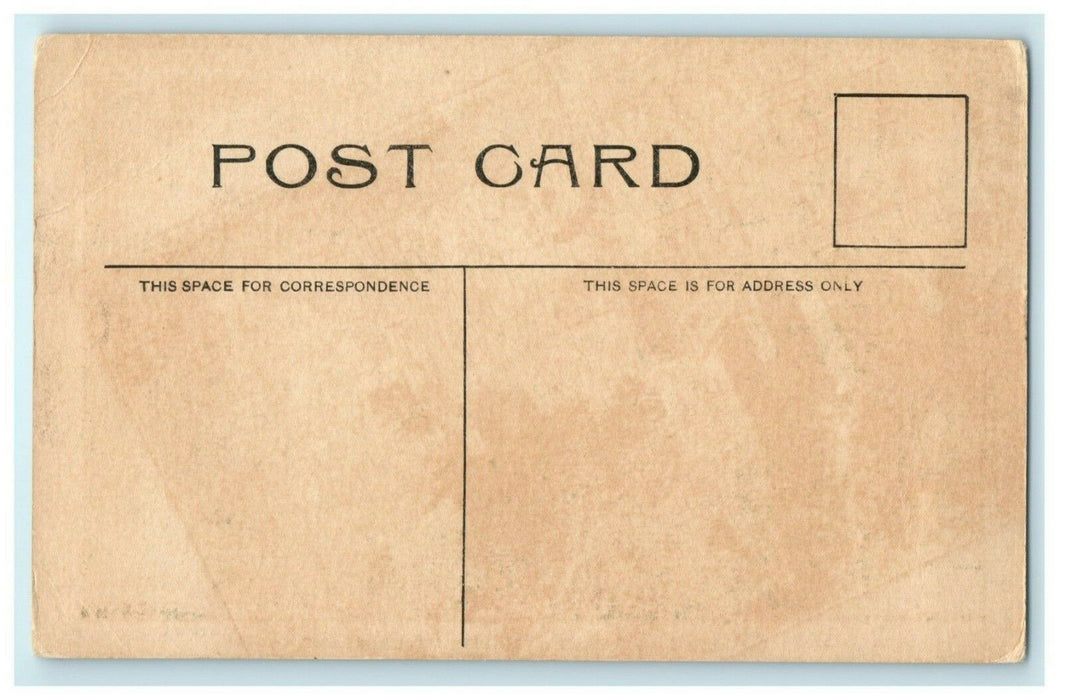 c1910 Iowa Wesleyan University Chapel Mt. Pleasant Iowa IA Antique Postcard