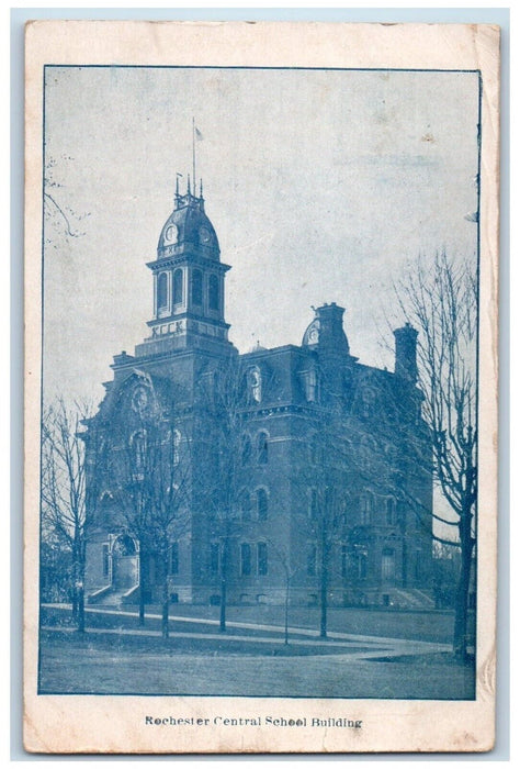 c1910 Rochester Central School Building Rochester Minnesota MN Vintage Postcard