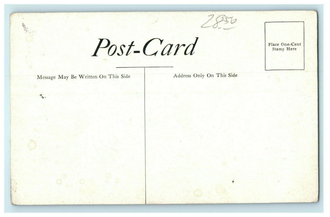c1910 Curtis Publishing Co. Philadelphia Editor's Office Advertising Postcard