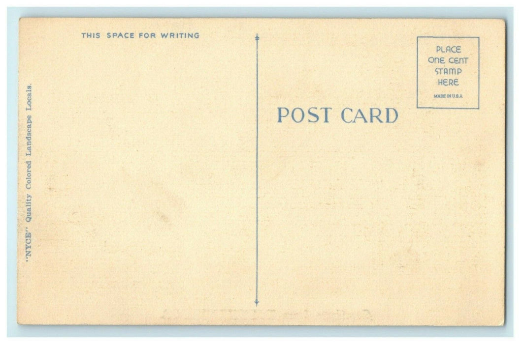 c1940's Greetings From Tobyhanna Pennsylvania PA Vintage Postcard