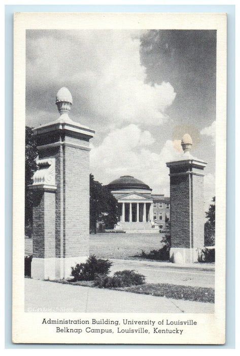 The University Of Louisville Belknap Campus Louisville Kentucky KY Postcard