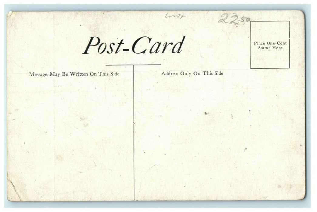 c1910 Curtis Publishing Co. Philadelphia Circulation Office Advertising Postcard