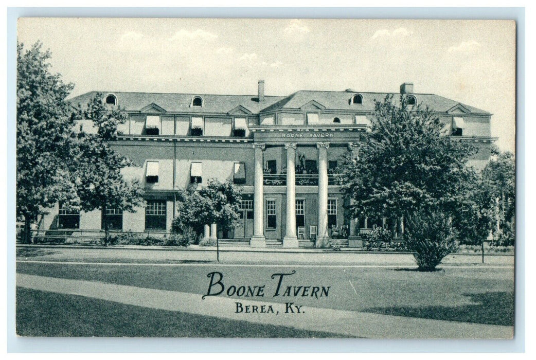 c1940's View Of Boone Tavern Building Berea Kentucky KY Vintage Postcard