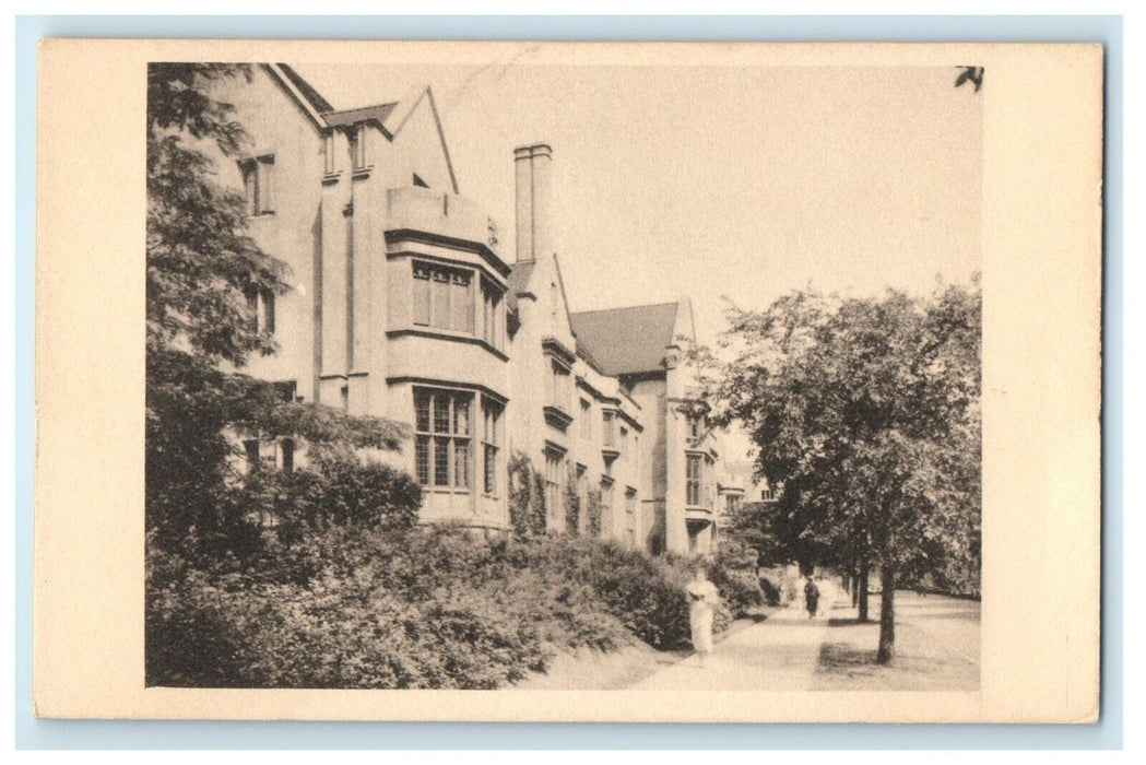 c1940's Ida Noyes Hall University Of Chicago Illinois IL Vintage Postcard