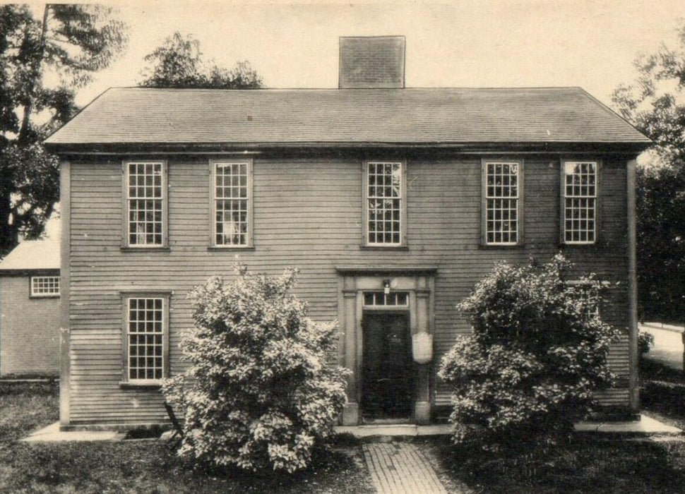 c1940's Old Hancock Clark Hotel Built 1698 Lexington Massachusetts MA Postcard