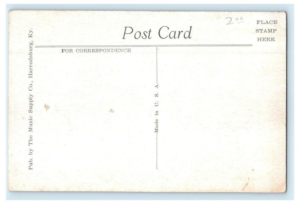c1940's Log Fort Harrod Harrodsburg Kentucky KY Unposted Vintage Postcard