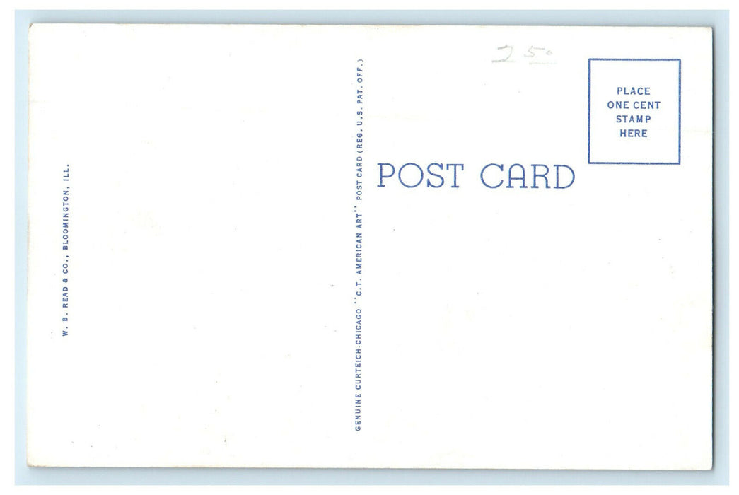 c1920 New Science Building Illinois State Normal University Illinois IL Postcard