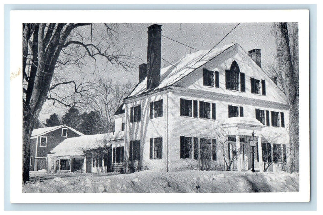 A View Of Kate Douglas Home Quillcote Hollis Center Maine ME Vintage Postcard
