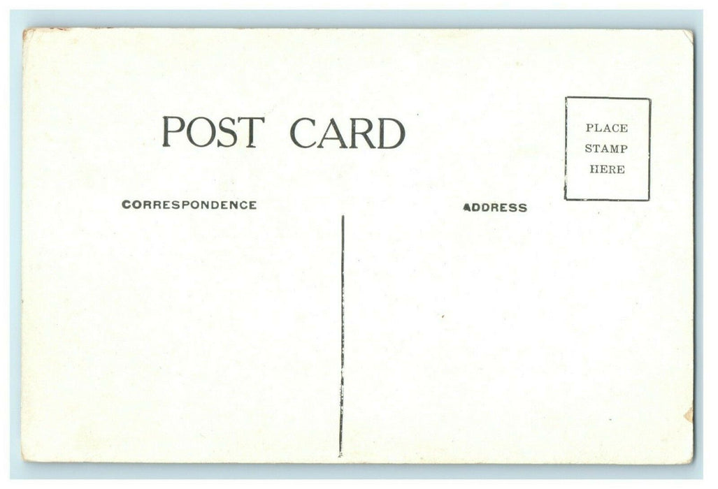 c1910 Storm on Lake Okoboji Iowa IA Unposted Antique Postcard