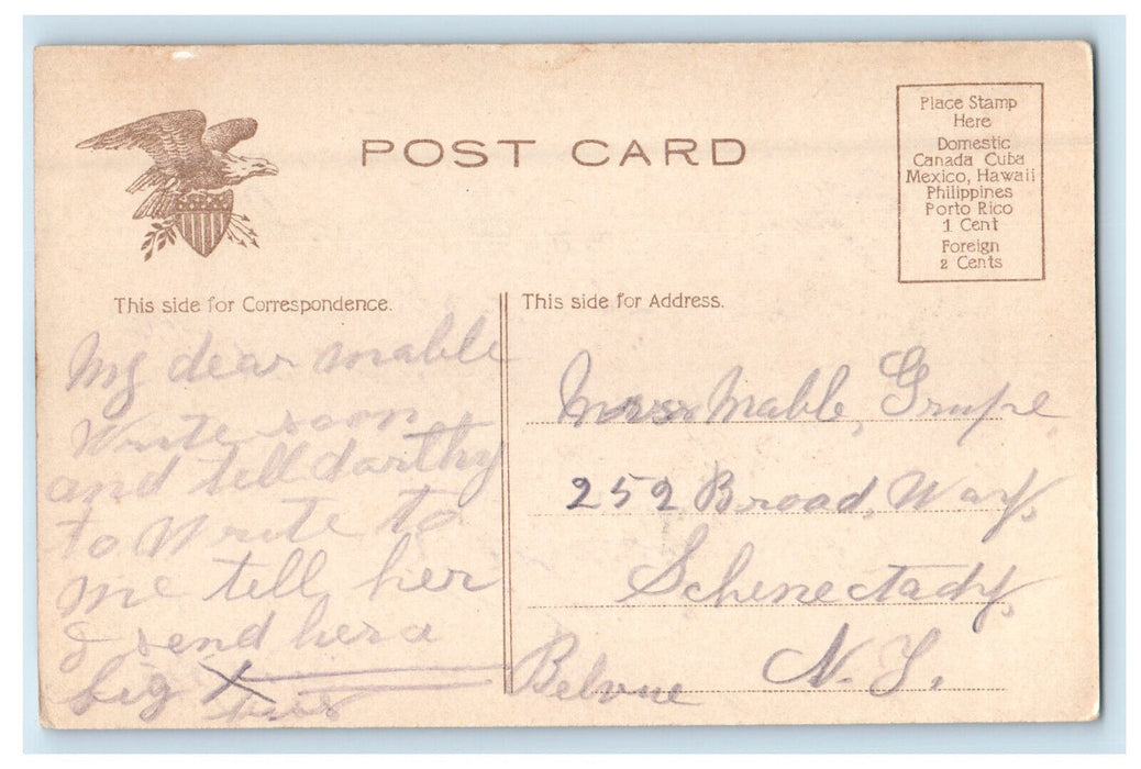 c1910 Panorama of Tannersville Catskill Mountains. New York NY Postcard