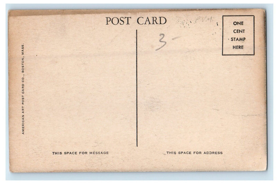 c1910's The Moulton Union Bowdoin College Brunswick Maine ME Antique Postcard