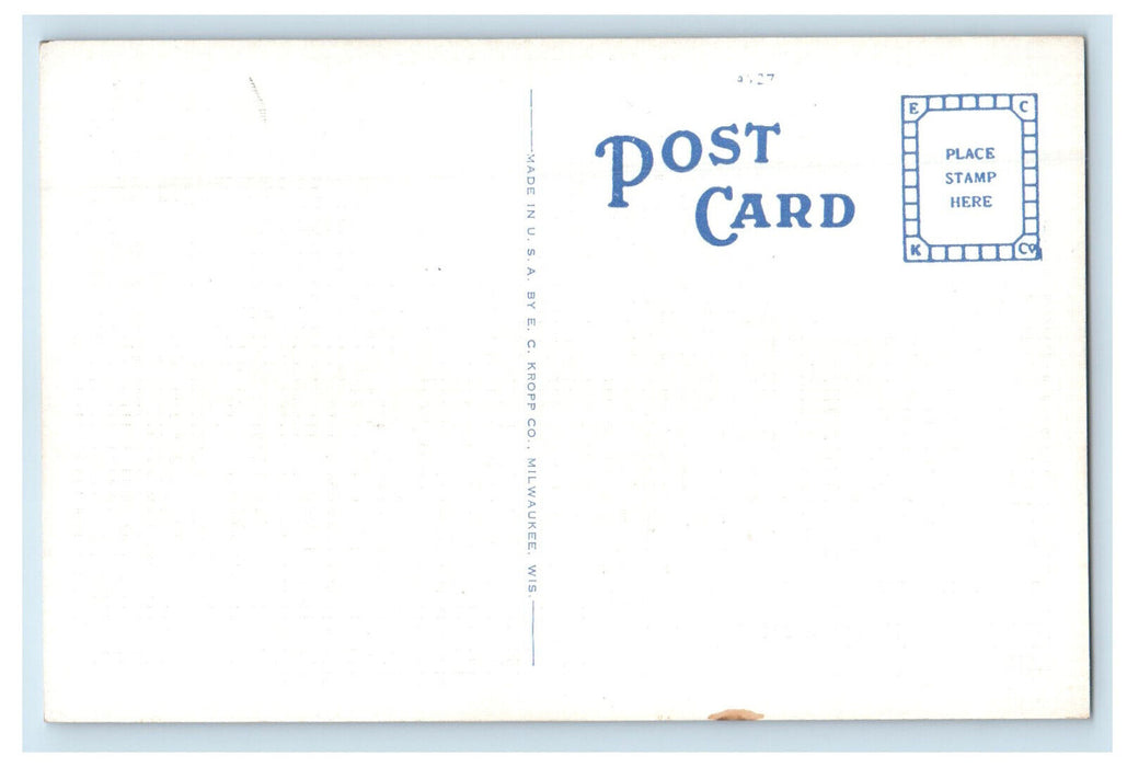 c1930s Illinois Central Railroad Hospital Paducah Kentucky KY Vintage Postcard